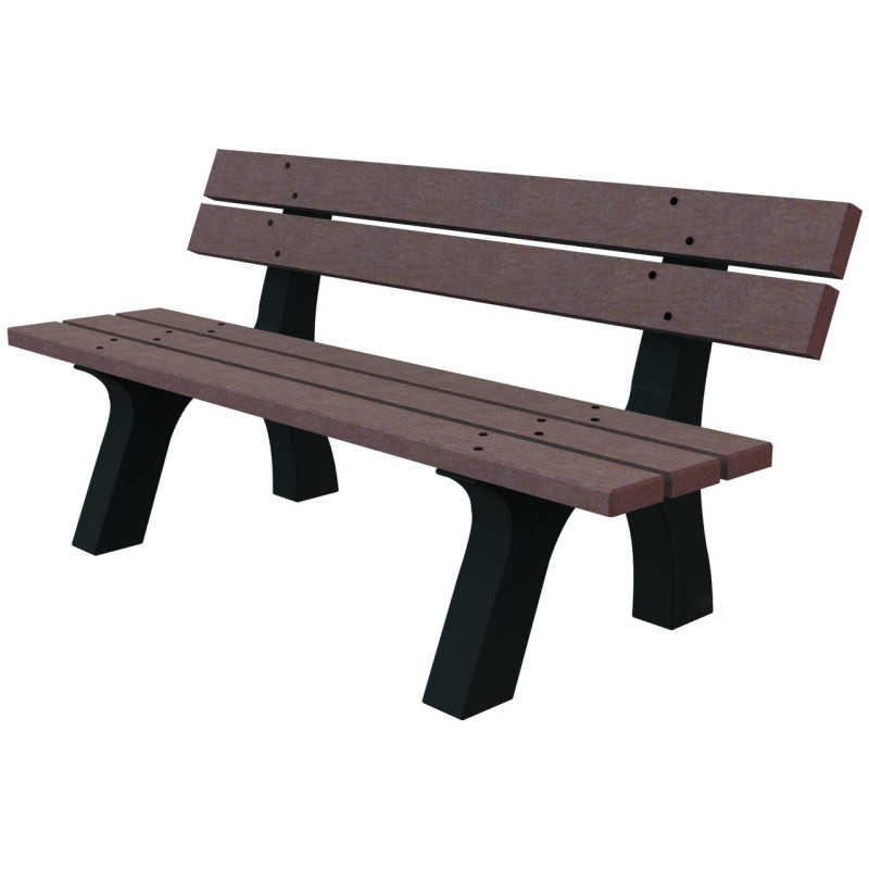 Banc plastique recyclé SPIKA direct urbain